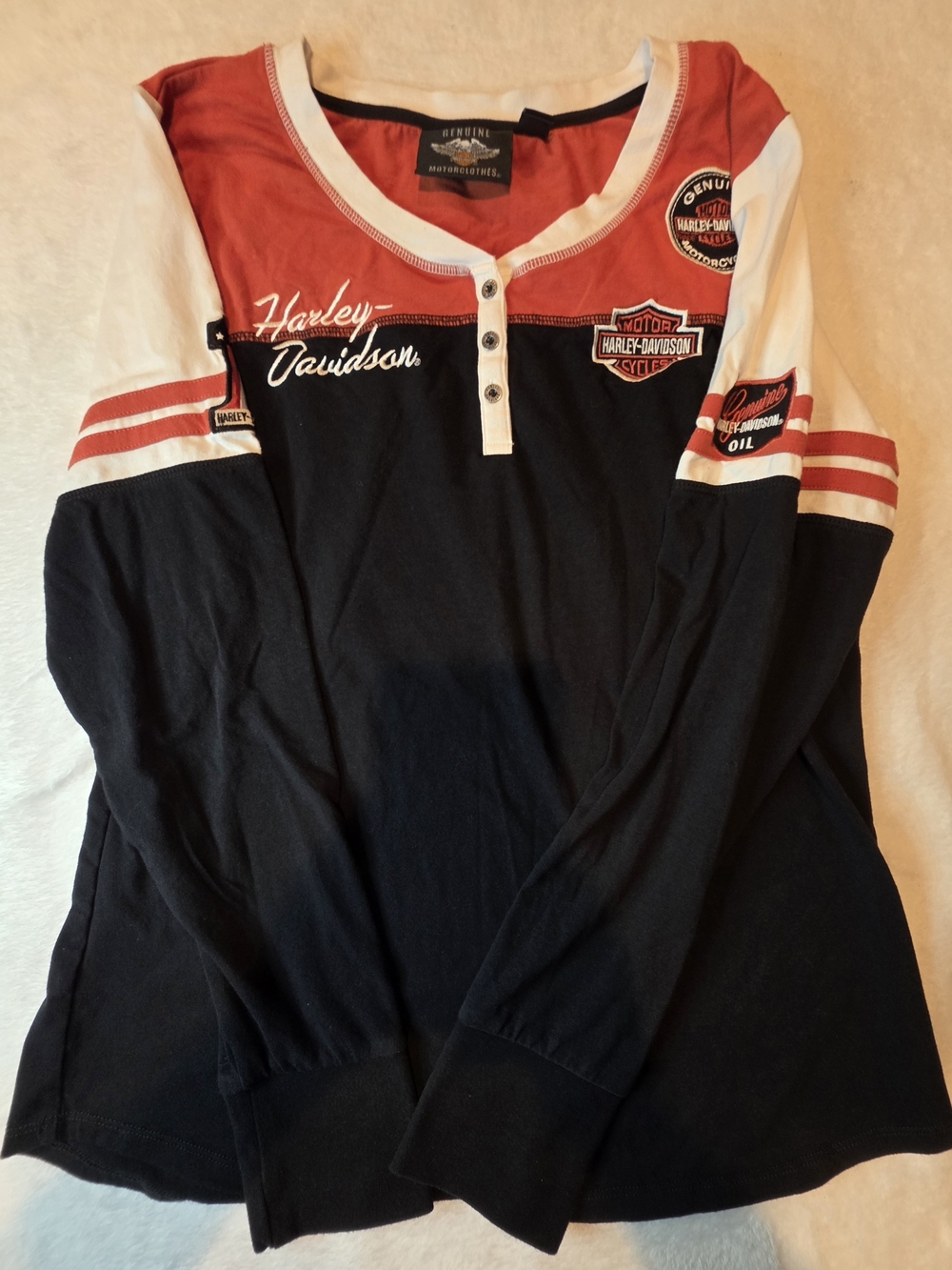 Harley-Davidson Women’s Long Sleeve Shirt Size M